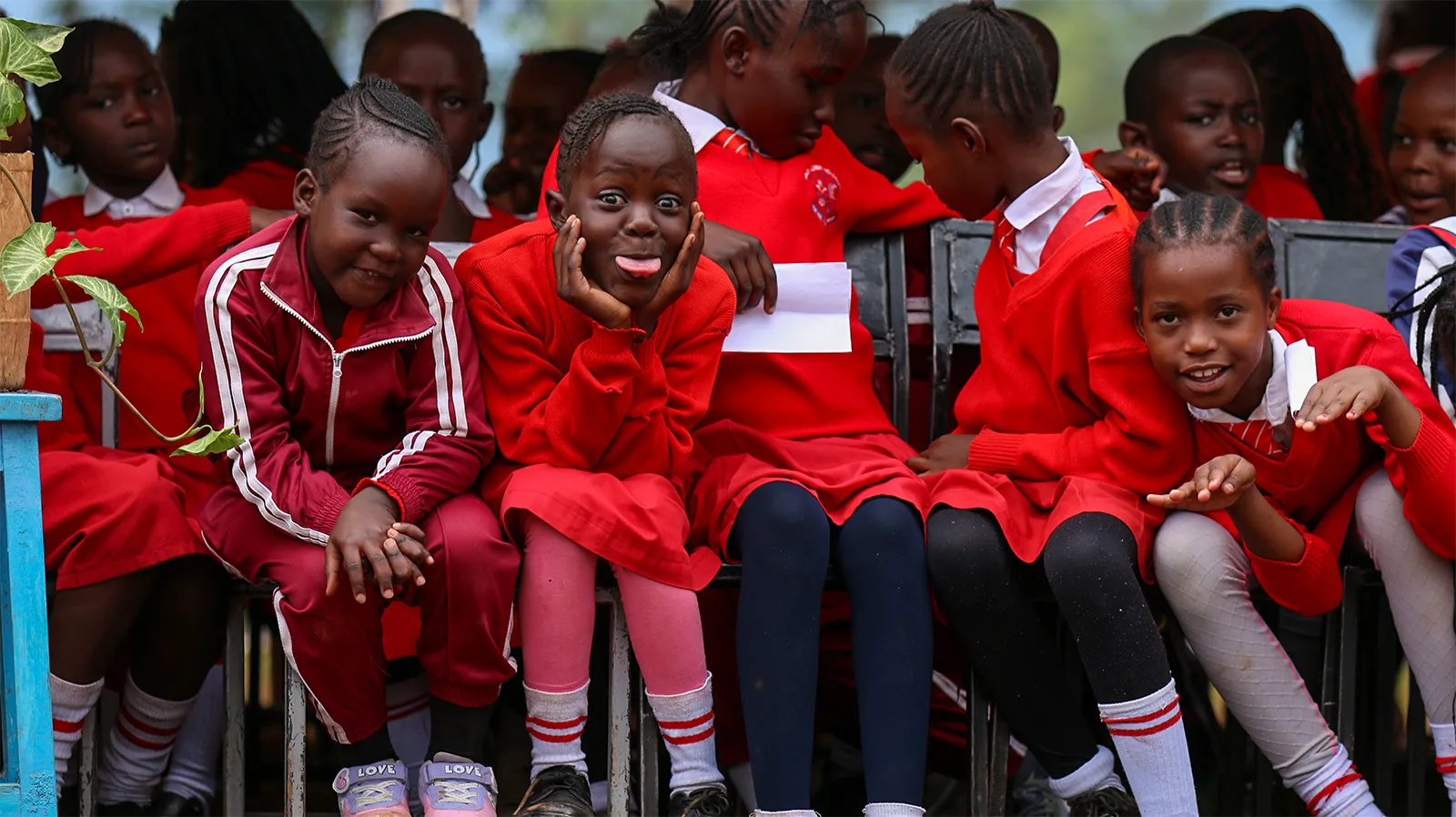 Lower primary learners at Sikri Junior Academy Oyugis