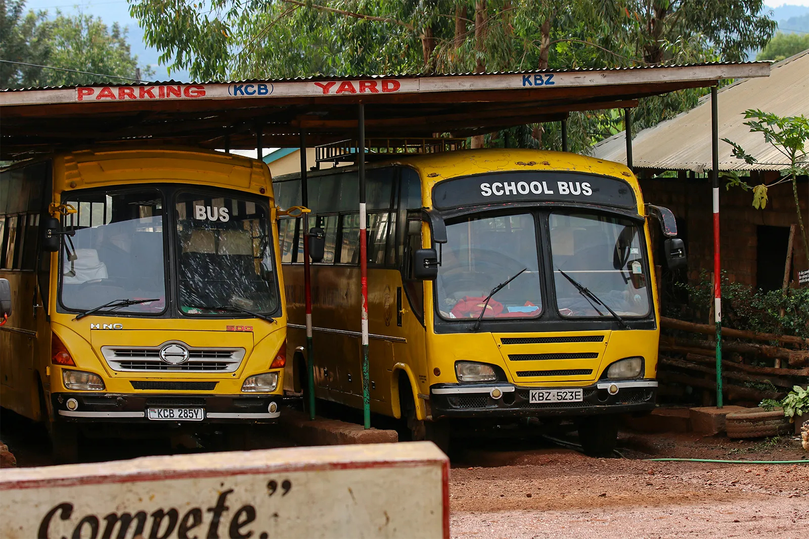 Safe school transport at Sikri Junior Academy Oyugis