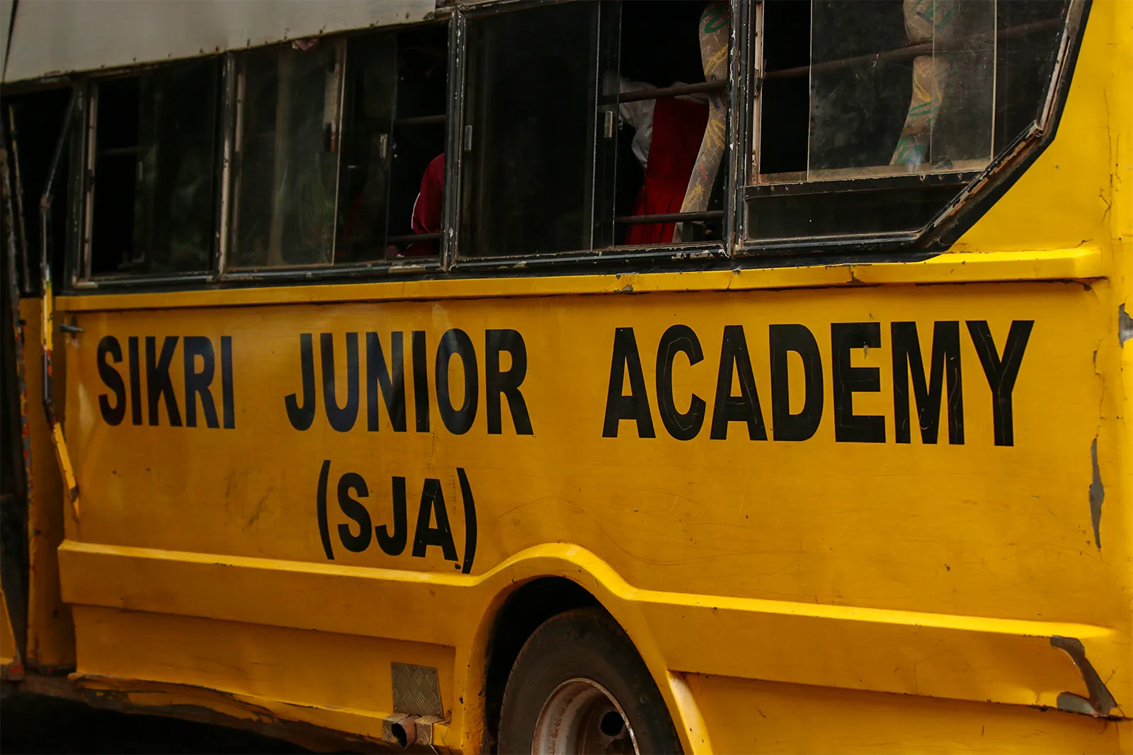 Transport fleet serving Sikri Junior Academy families