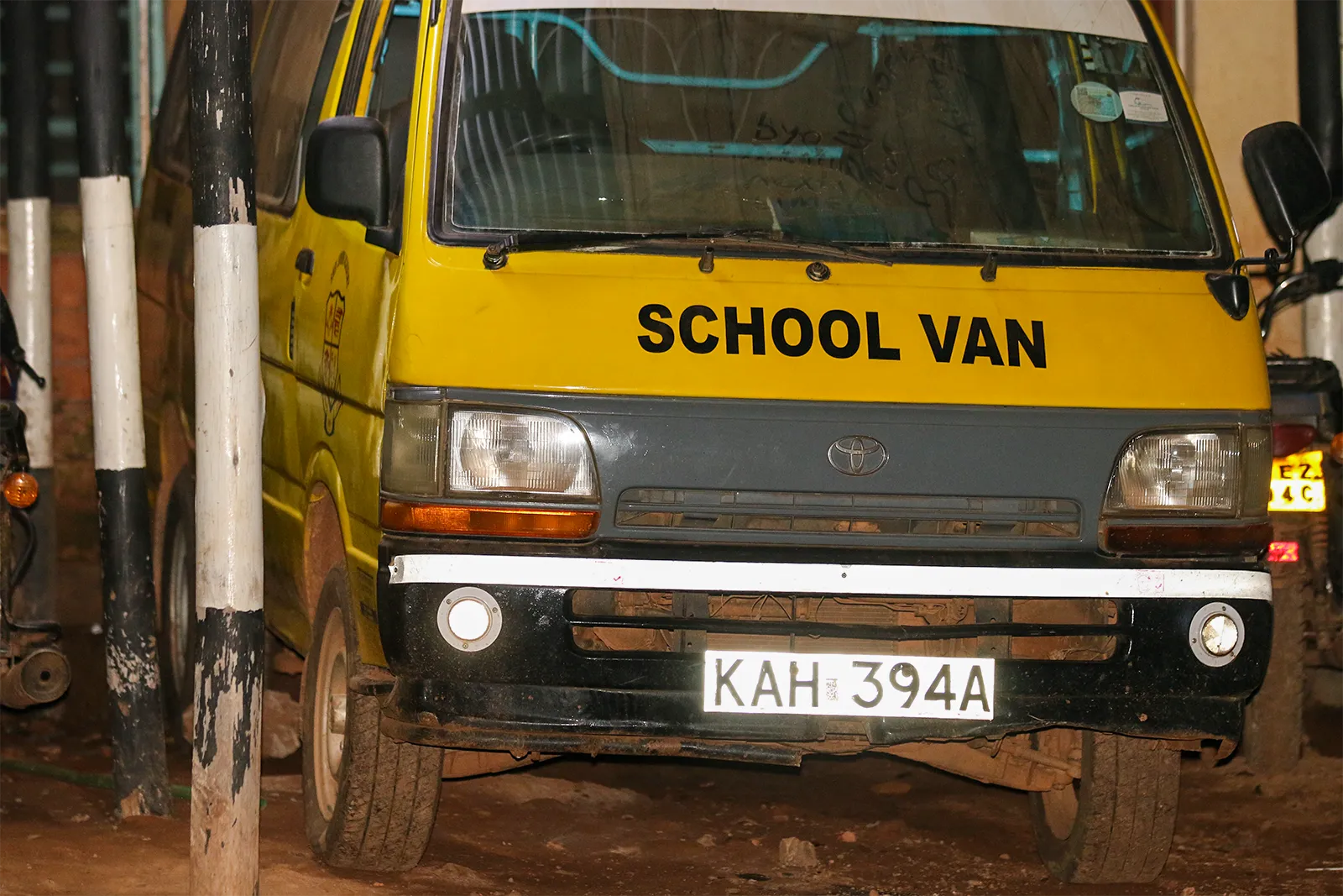 School bus service at Sikri Junior Academy Kenya